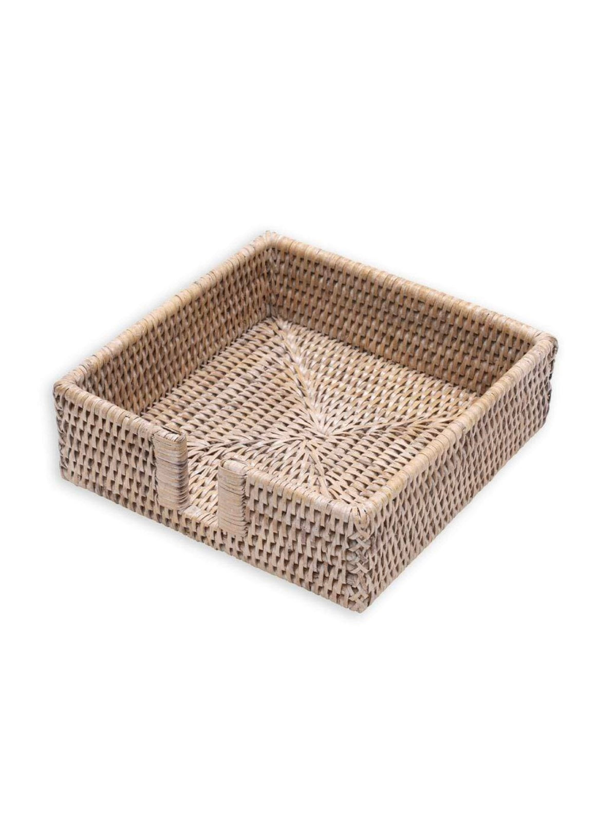 rotan licht bruine servethouder - productfoto