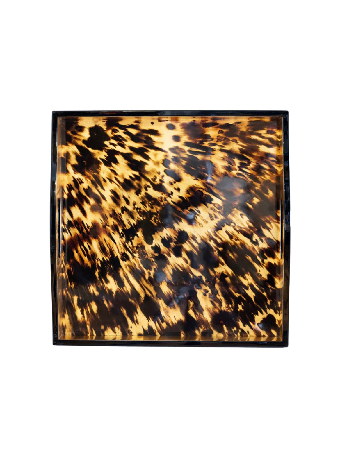 Dienblad schildpad 36 x 36 - productfoto bovenkant