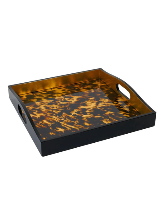 Dienblad schildpad 36 x 36 - productfoto zijkant