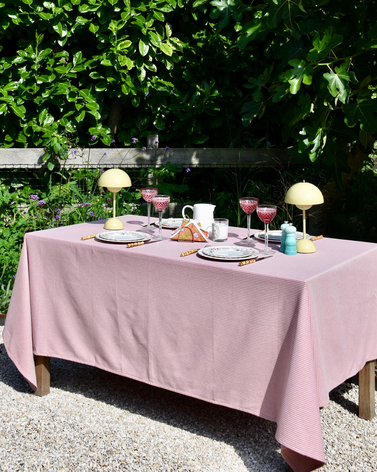 Pretty pink tafelkleed