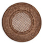 rotan onderbord rond bruin - productfoto 