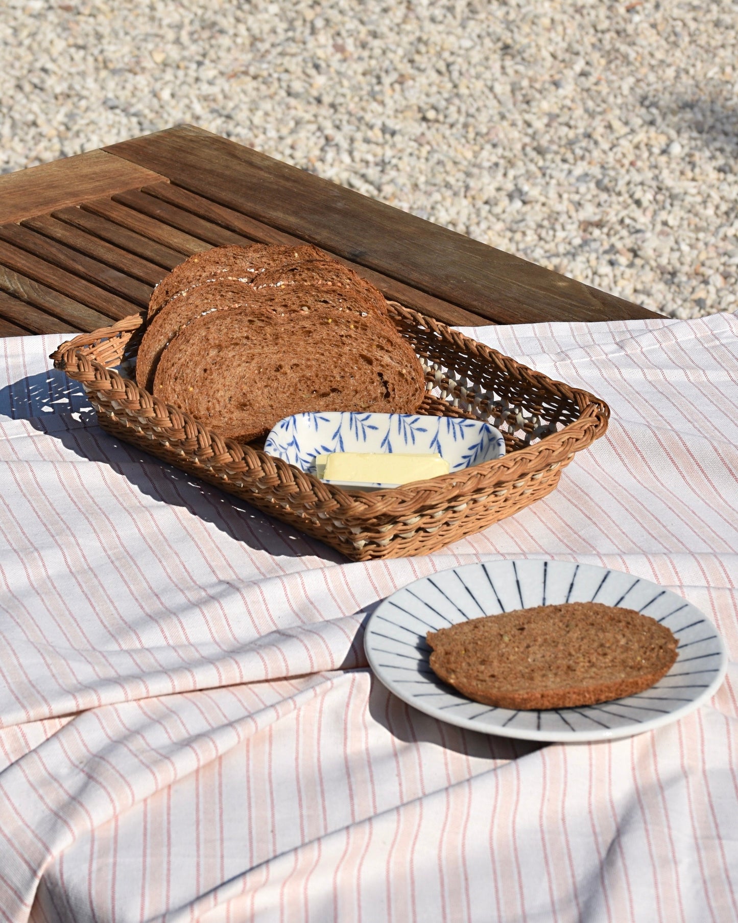 Sunny stripes tafelkleed - Sfeerfoto 3