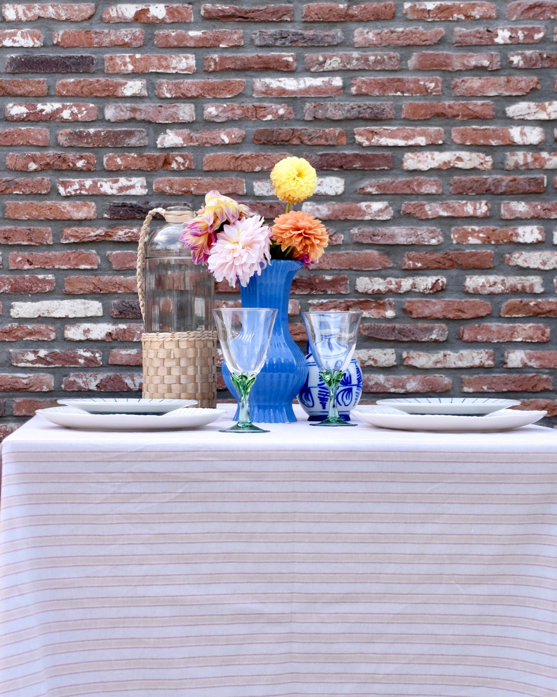 Sunny stripes tafelkleed - Sfeerfoto 2