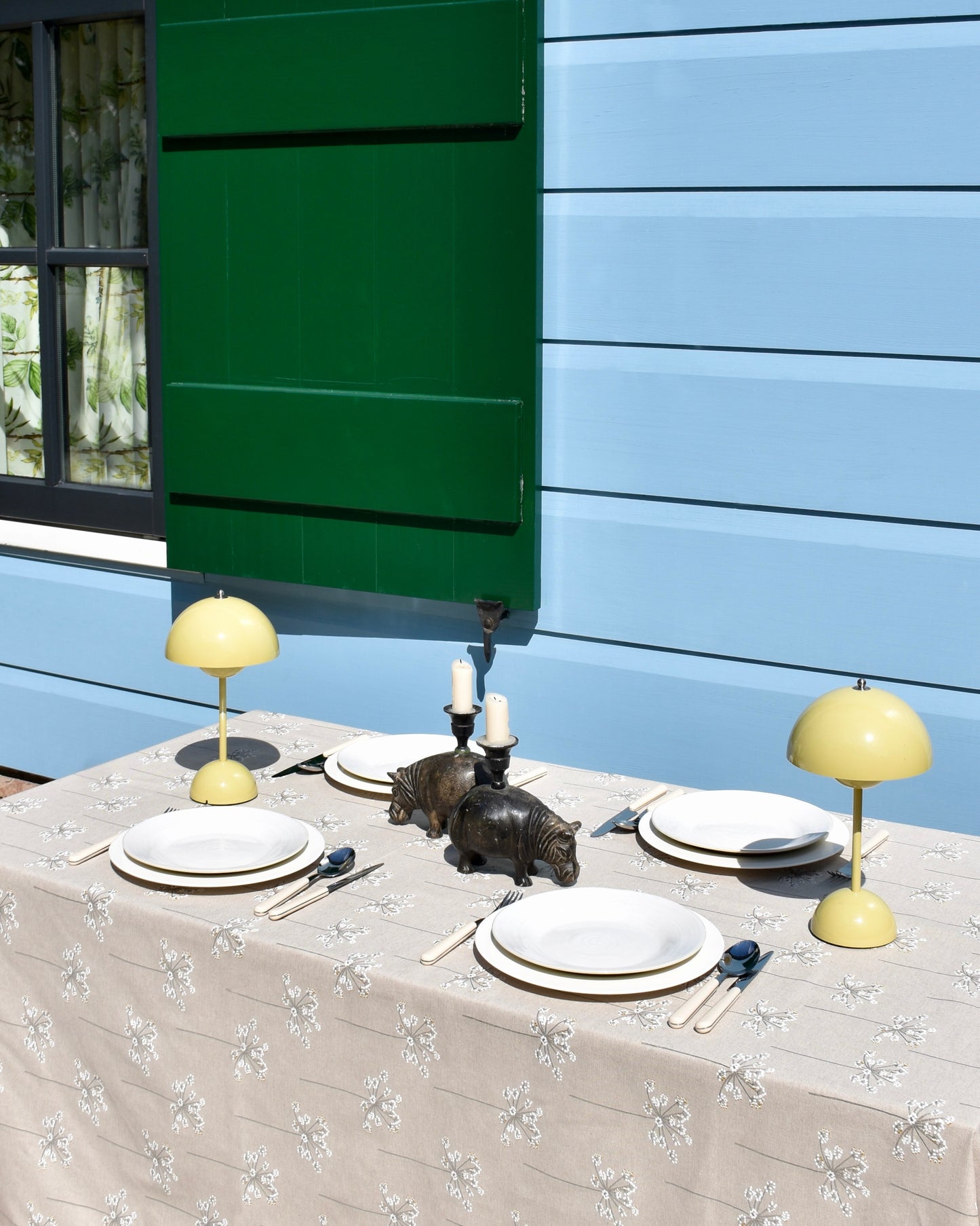 Delightful daisies tafelkleed - Sfeerfoto 2