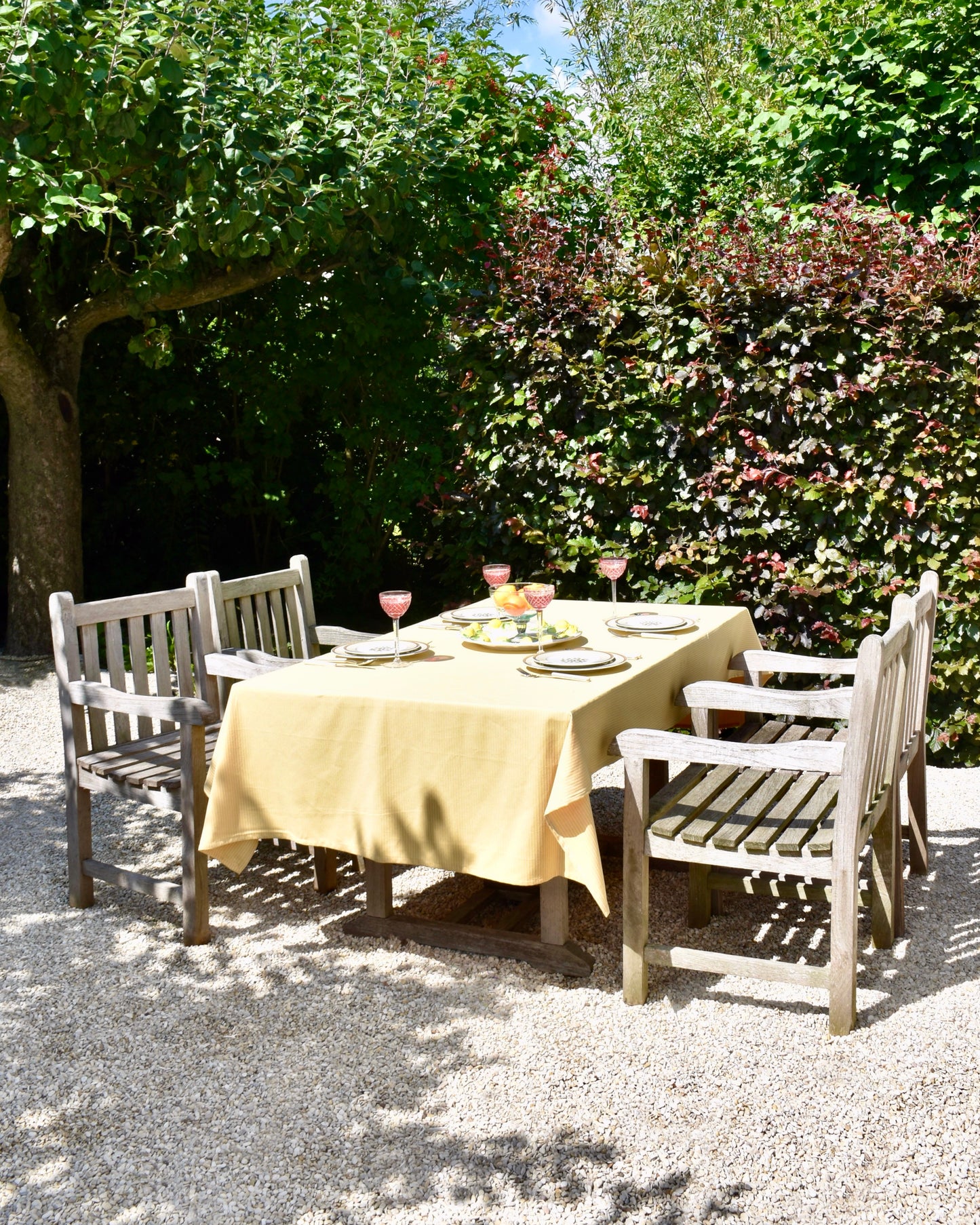 Yellow yard tafelkleed - Sfeerfoto 2