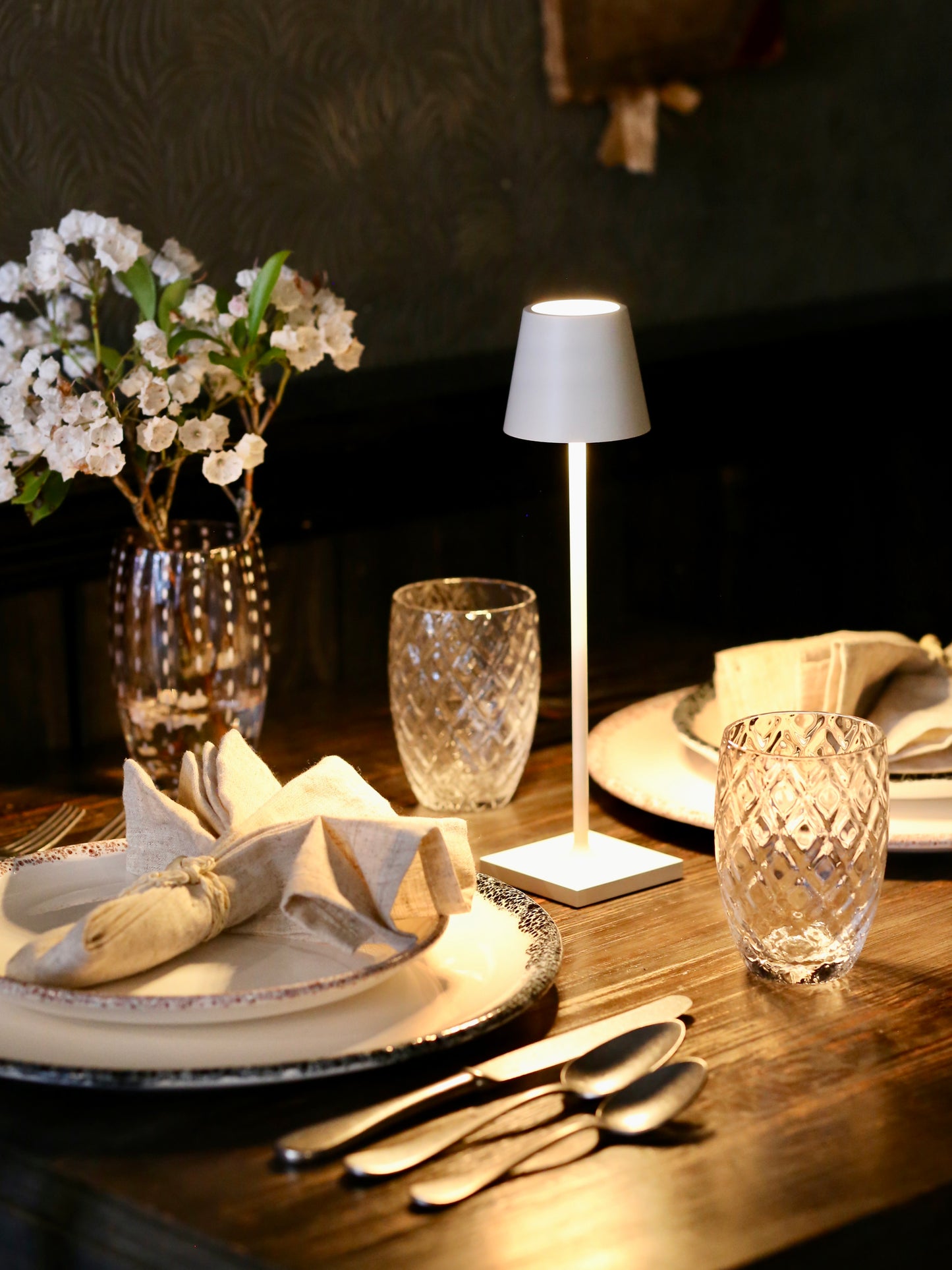 Poldina tafellamp - sfeerfoto