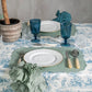 Blauwe placemats - Sfeer foto 