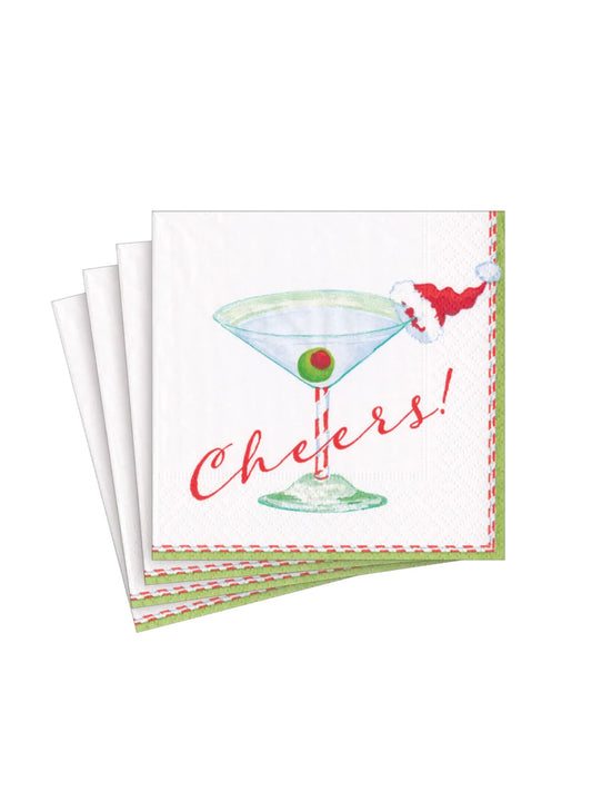 Cheers cocktail servetten - productfoto voorkant