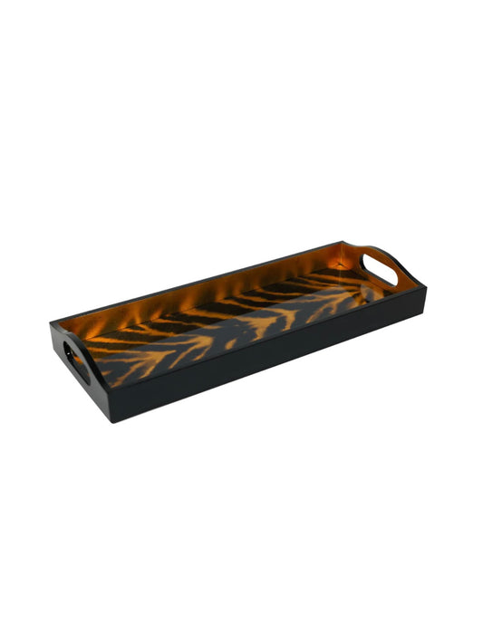 dienblad zebra 50 x 20 - productfoto zijkant 