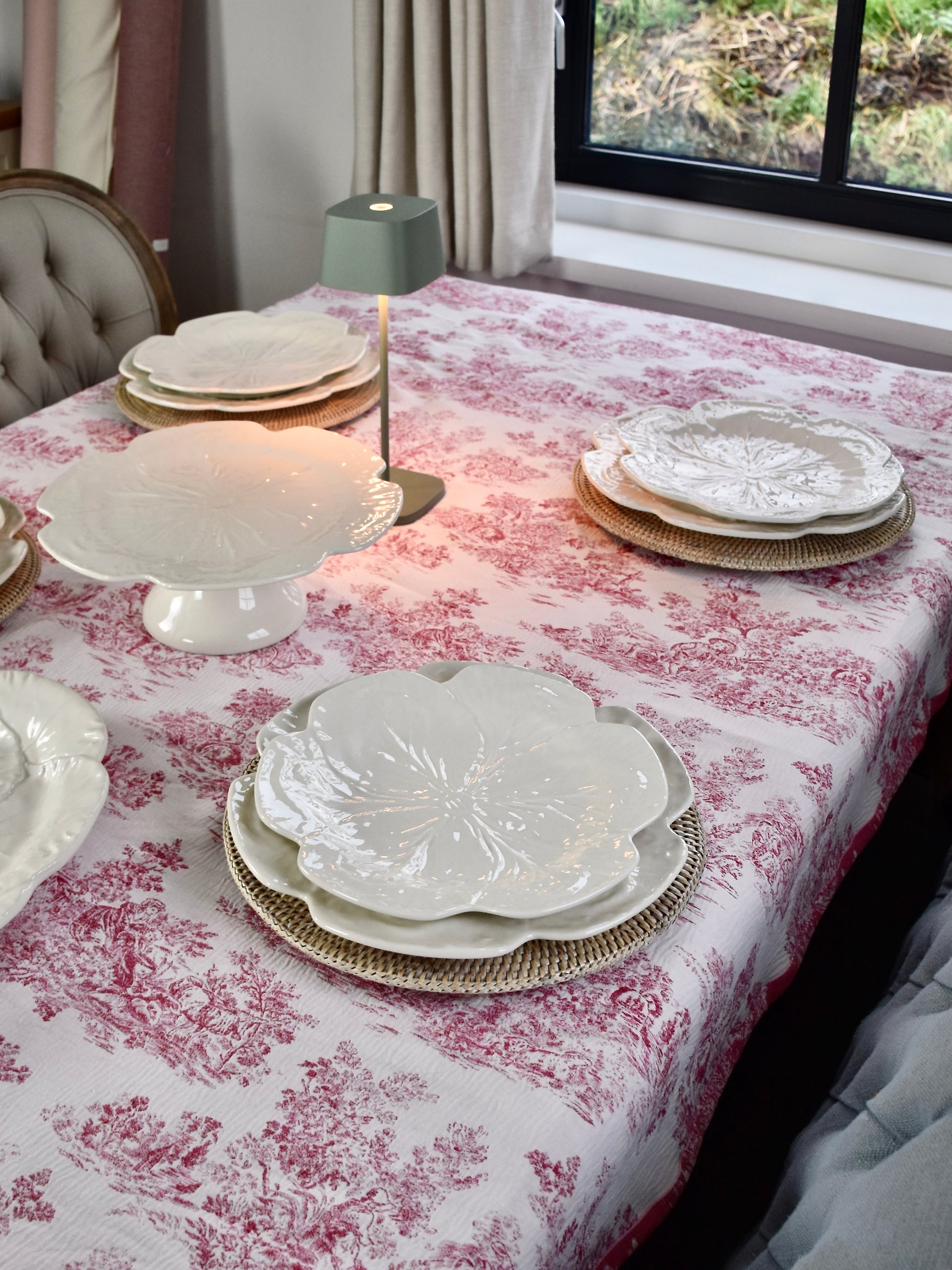 Dinerbord Pure Bloom - sfeer foto