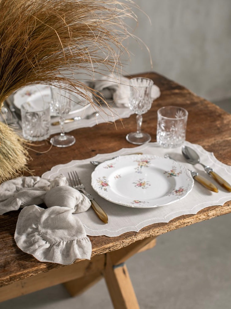 Grijze placemats - Sfeer foto 