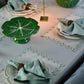 Blauwe servetten - Sfeer foto 2