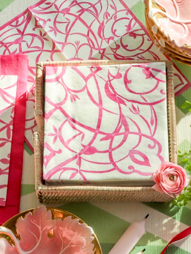 licht bruine cocktail servethouder - sfeerfoto 2