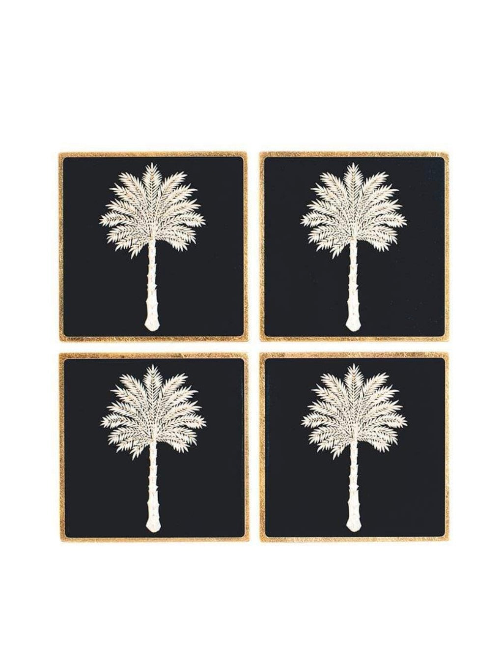 palmbomen onderzetters - product foto bovenkant