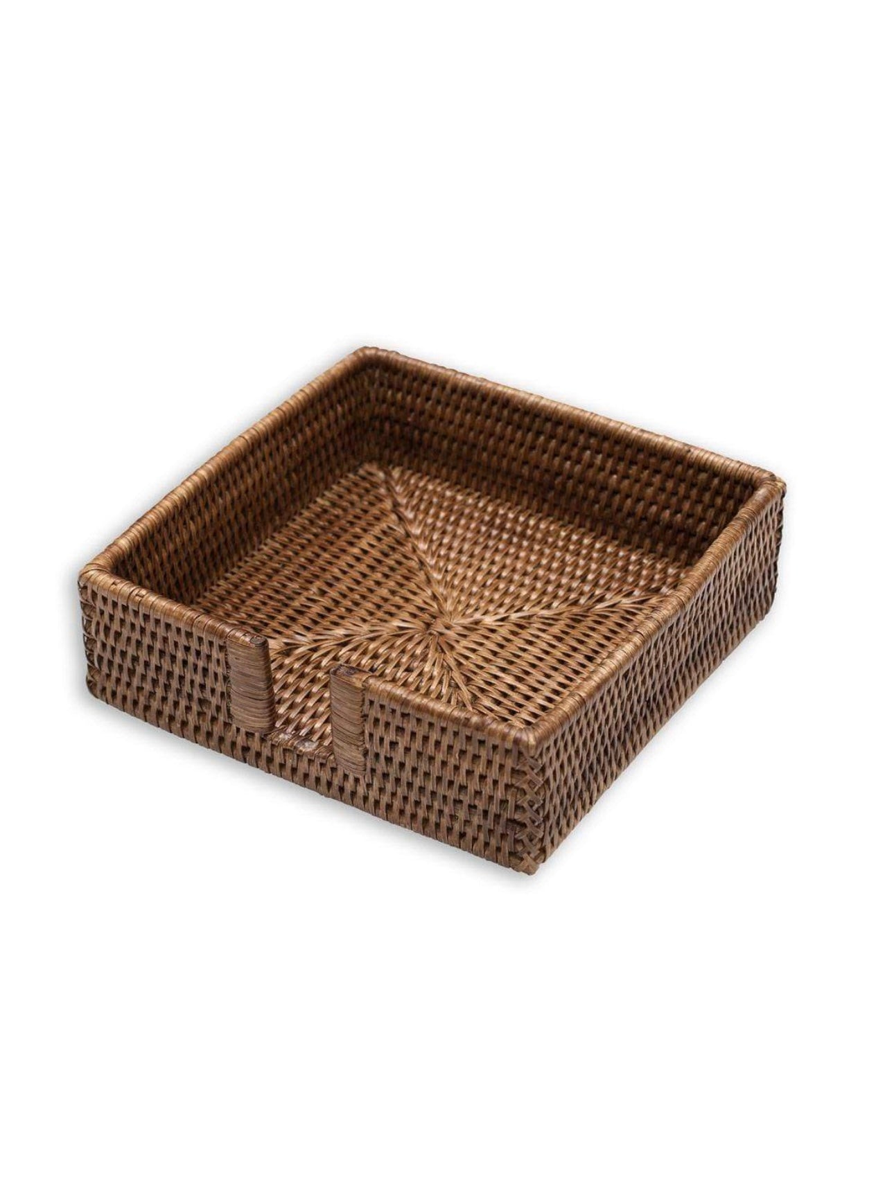 rotan bruine servethouder - productfoto