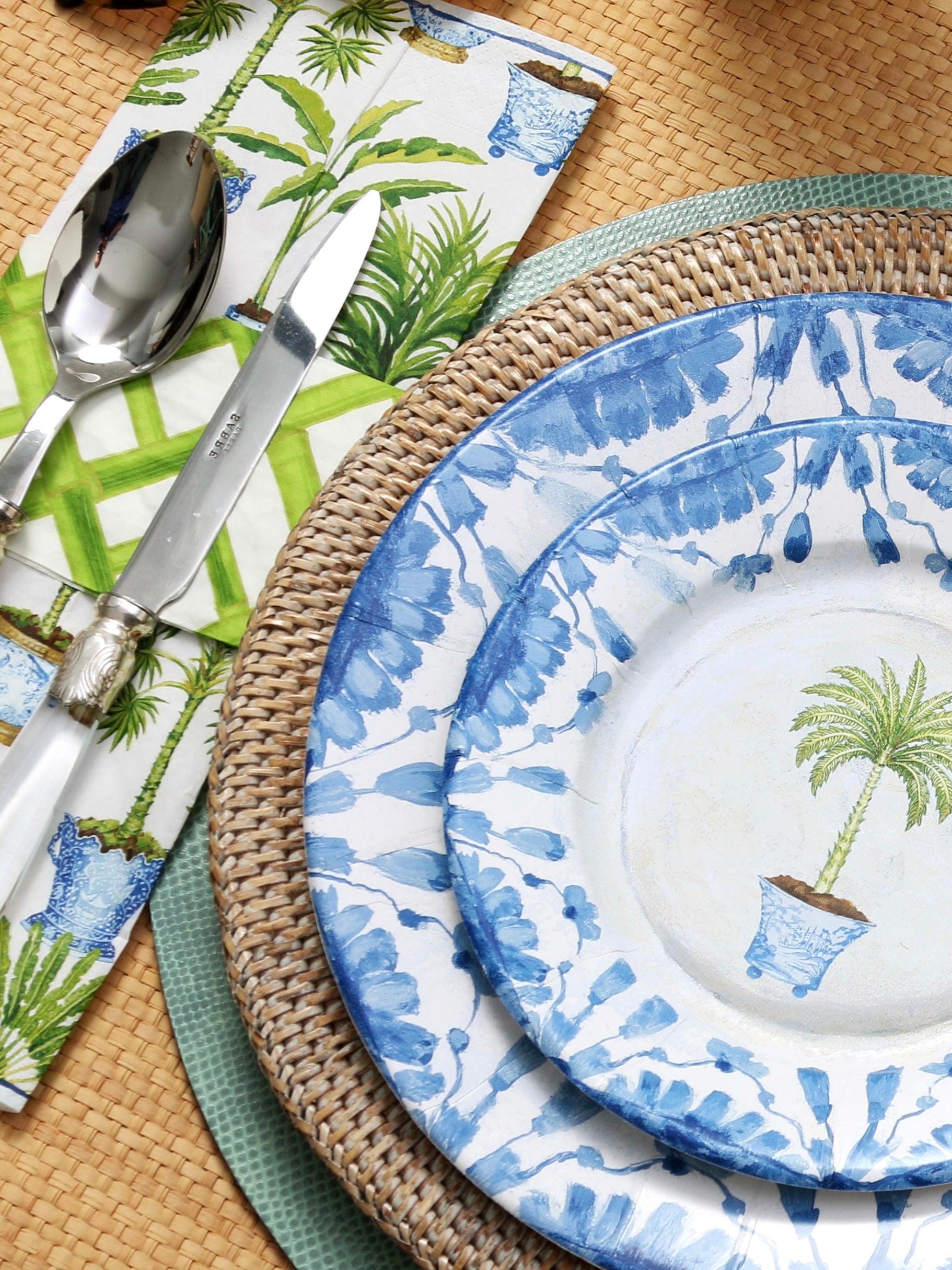 otan onderbord rond licht bruin - sfeerfoto 2