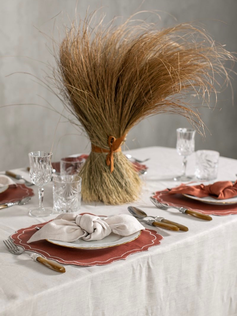 Terracotta placemat - Sfeerfoto